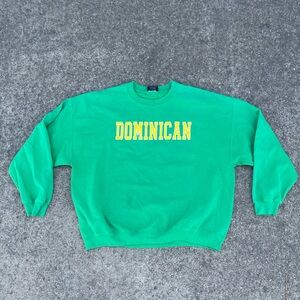 Green Dominican Crewneck sweatshirt